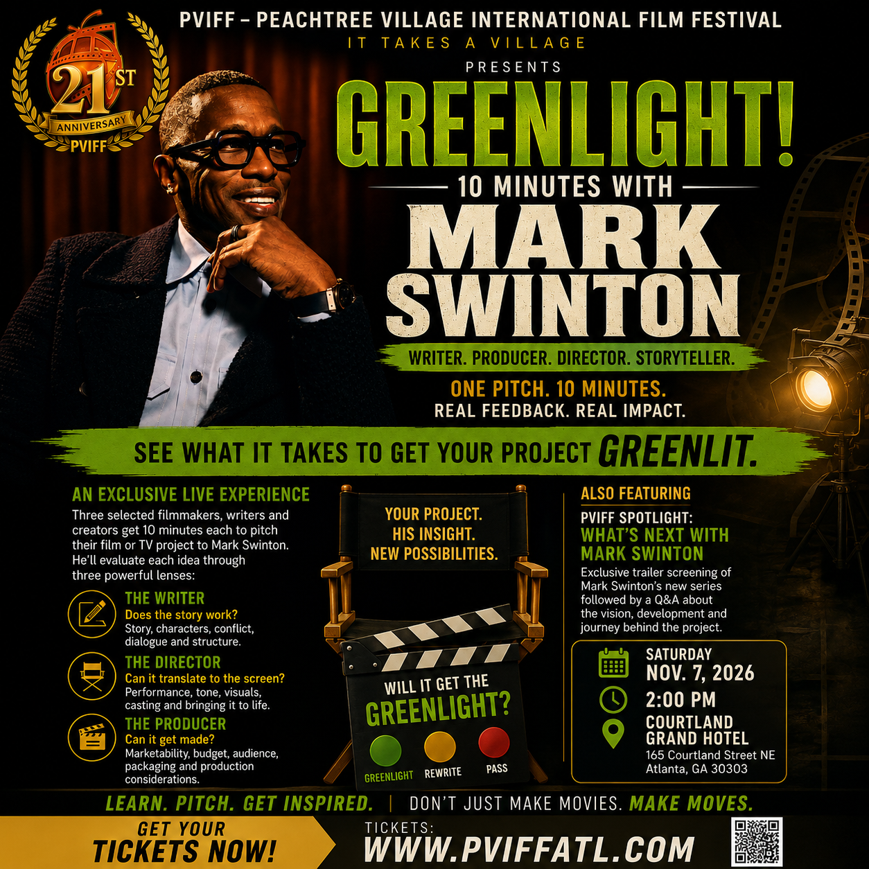 GREENLIGHT! — 10 Minutes With Mark Swinton