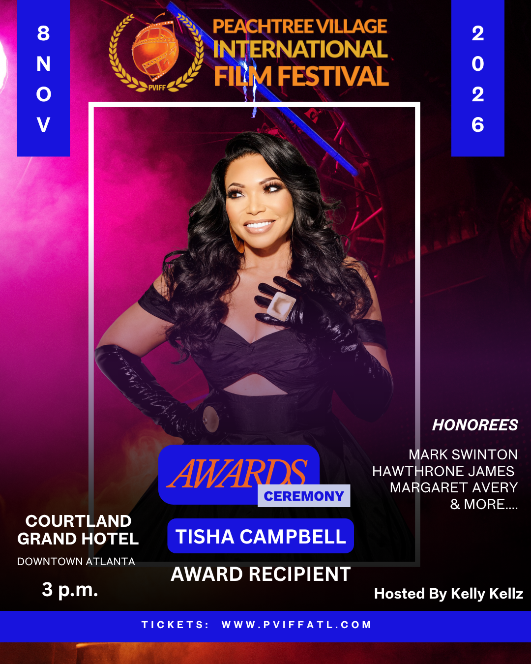 PVIFF awards ceremony featuring Tisha Campbell