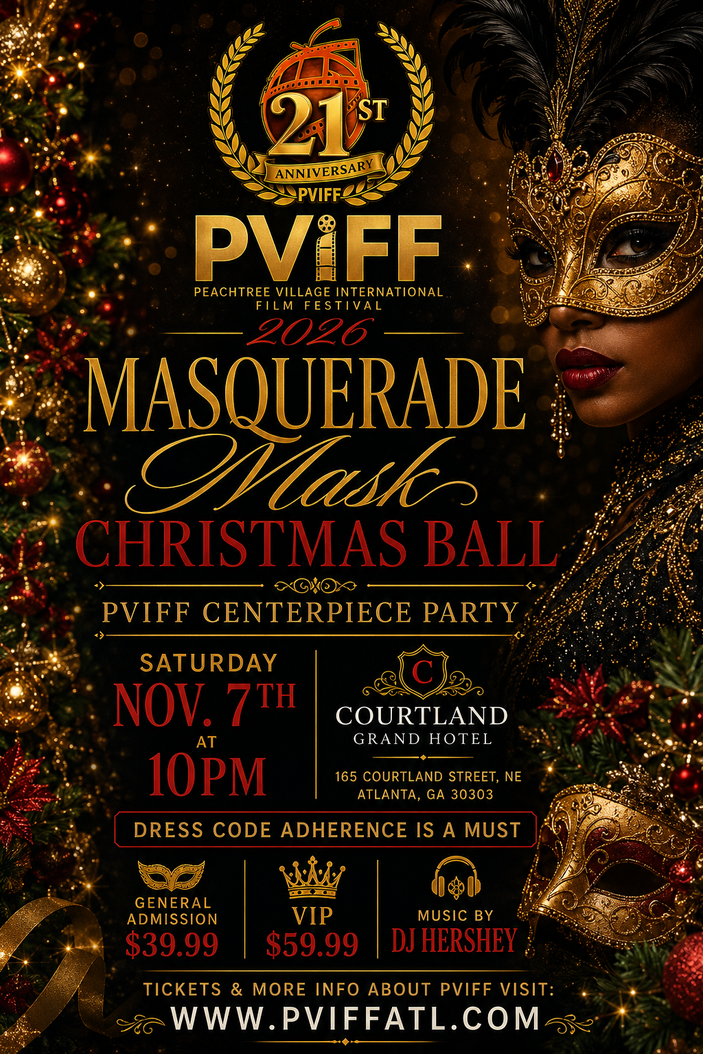 PVIFF Masquerade Christmas Ball